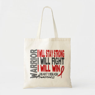 Bolsa Tote Guerreiro da doença cardíaca