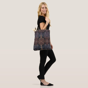 Bolsa Tote Guerreiro Tribal Ikat