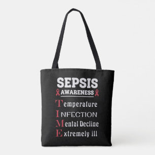 Bolsa Tote Guia de Sensibilização Sepsis