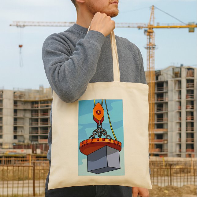 Bolsa Tote Guindaste Levantando (Criador carregado)