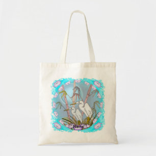Bolsa Tote Guindastes de Bambu
