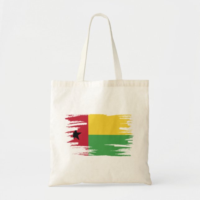 Bolsa Tote Guiné-Bissau Flag Brussel Art (Frente)