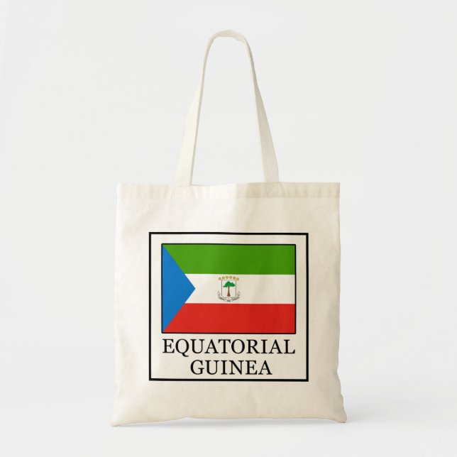 Bolsa Tote Guiné Equatorial (Frente)