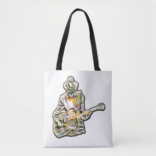 Bolsa Tote Guitar Blues Mann - Sinta isso