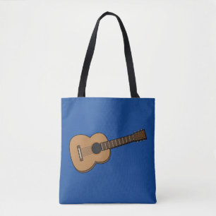 Bolsa Tote Guitar Cartoon