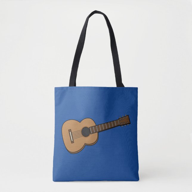 Bolsa Tote Guitar Cartoon (Frente)