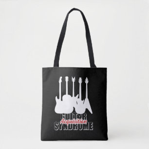 Bolsa Tote Guitarista curioso GAS Musical Guitars Music Rocke