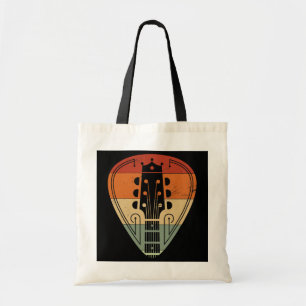 Bolsa Tote Guitarrista Retro Vintage Guitar Pick Music