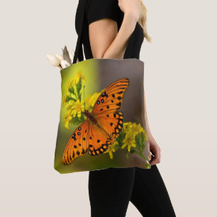 Bolsa Tote Gulf Fritillary também conhecida como Borboleta da