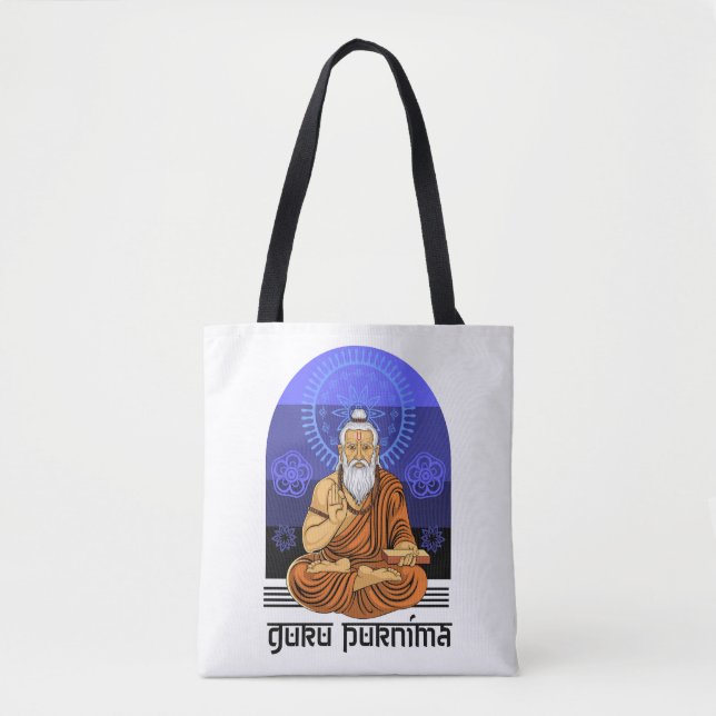 Bolsa Tote Guru purnima (Frente)