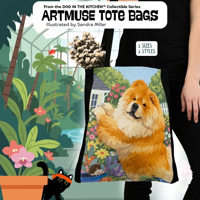 Bolsa Tote GUS o Chow (Criador carregado)
