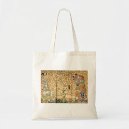 Bolsa Tote Gustav Klimt - Árvore de Vida de Stoclet Frieze