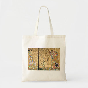 Bolsa Tote Gustav Klimt - Árvore de Vida de Stoclet Frieze