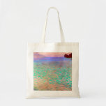 Bolsa Tote Gustav Klimt Attersee<br><div class="desc">Attersee pintado por Gustav Klimt em 1900.</div>