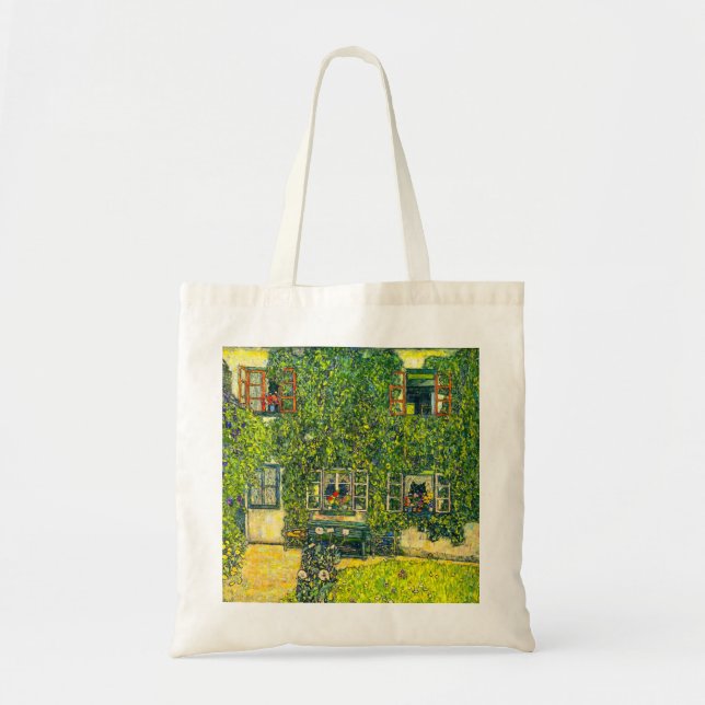 Bolsa Tote Gustav Klimt Casa de Guardaboschi (Frente)