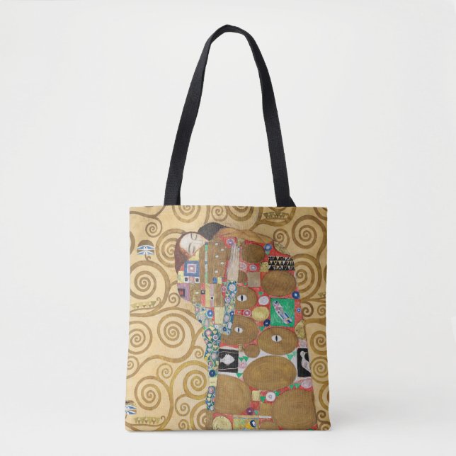 Bolsa Tote Gustav Klimt - Fulfillment, Stoclet Frieze (Frente)