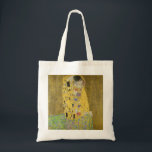 Bolsa Tote Gustav Klimt O Beijo<br><div class="desc">Uma das imagens mais icônicas de Gustav Klimt; O Beijo.</div>