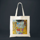 Bolsa Tote Gustav Klimt O Beijo<br><div class="desc">O Beijo (detalhe) pintado por Gustav Klimt em 1908.</div>