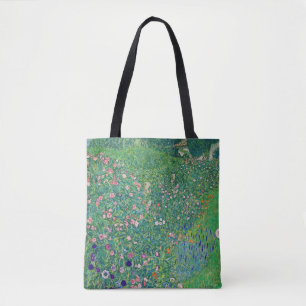 Bolsa Tote Gustav Klimt - Paisagem de Jardim Italiano