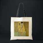 Bolsa Tote Gustav Klimt - The Biss<br><div class="desc">Kuss Beijo/Der - Gustav Klimt em 1907-1908</div>