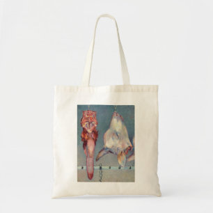 Bolsa Tote Gustave Caillebotte - Cabeça de Bezerro e Língua d