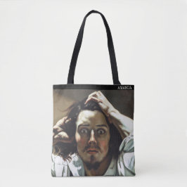 Bolsa Tote Gustave Courbet Personalizado Homem Desesperado