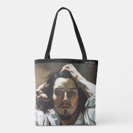 Bolsa Tote Gustave Courbet Personalizado Homem Desesperado