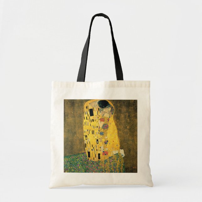 Bolsa Tote GUSTAVO KLIMT - O beijo 1907 (Frente)