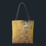 Bolsa Tote GUSTAVO KLIMT - Retrato de Adele Bloch-Bauer 1907<br><div class="desc">GUSTAVO KLIMT - Retrato de Adele Bloch-Bauer 1907
Óleo, prata, e ouro em canvas; reprodução</div>