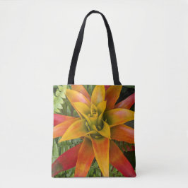 Bolsa Tote Guzmania Bromeliad Plant Floral