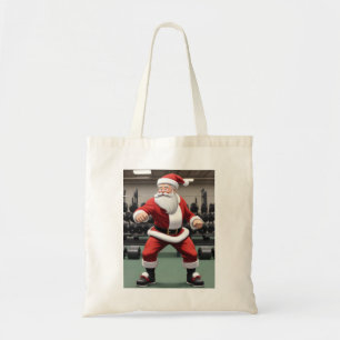 Bolsa Tote Gym Santa Claus