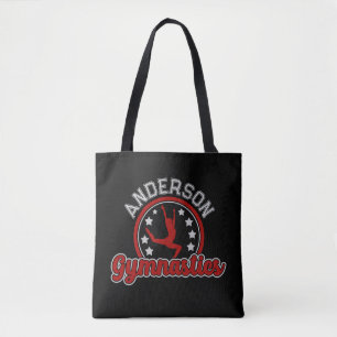Bolsa Tote Gymnastics ADD NAME Gymnast Vault Floor Athlett