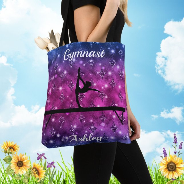 Bolsa Tote Gymnastics Beam Glam (Criador carregado)
