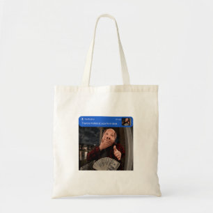 Bolsa Tote Há Movimento à Sua Porta Scuba Dança