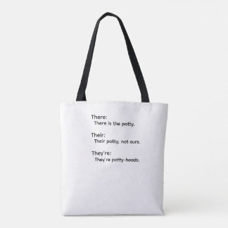 Bolsa Tote Há Seu Deles Eles São Gramática