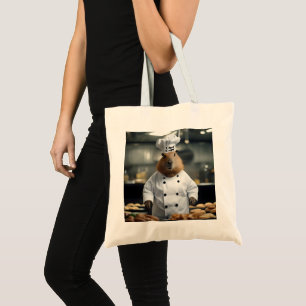 Bolsa Tote Habilidade com Massas: O Capivara Culinário