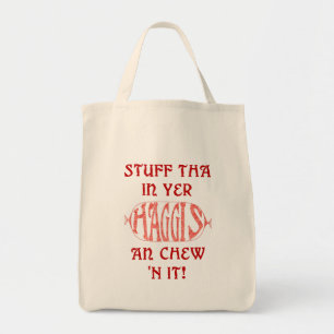 Bolsa Tote Haggis Funny Scottish Tote bag