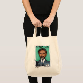 Bolsa Tote Haile Selassie Empire of Ethiopia Rastafari Bag