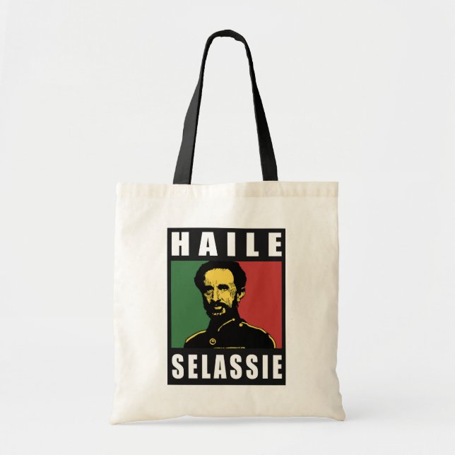 Bolsa Tote Haile Selassie Imperador - Reggae - Tote Bag (Frente)