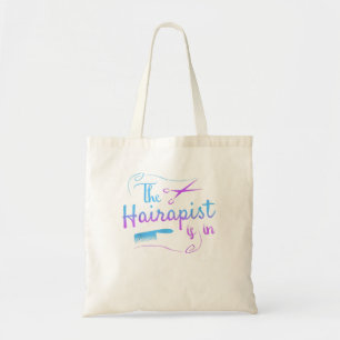 Bolsa Tote Hairstylist Engraçado Hairapist Está Em Barber