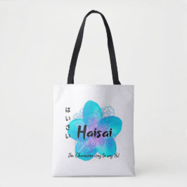 Bolsa Tote HaiSai é a maneira de Okinawan dizer que Hi compar