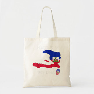 Bolsa Tote Haiti está no meu DNA Dia de Bandeira Haitiano Org