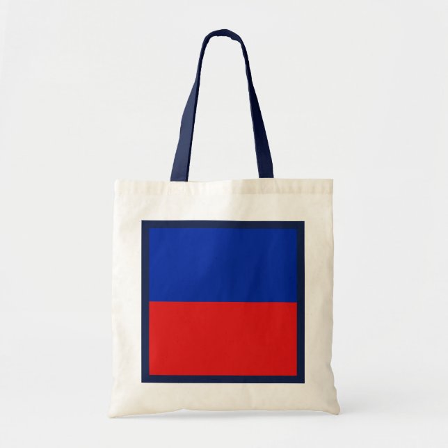 Bolsa Tote Haiti Flag Bag (Frente)