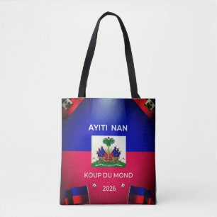 Bolsa Tote Haiti Na Copa Do Mundo 2026