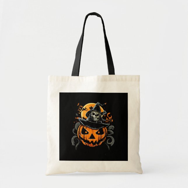 Bolsa Tote Halloween/abóbora/outono/outono (Frente)
