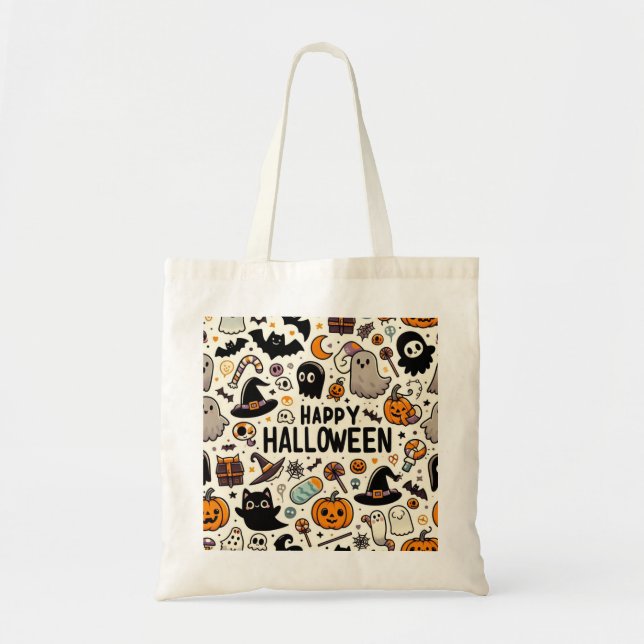 Bolsa Tote Halloween b (Frente)
