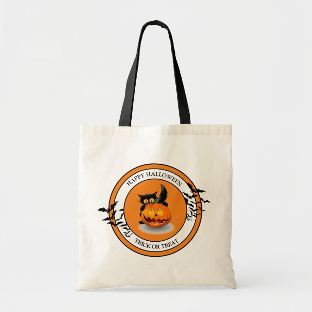 Bolsa Tote Halloween Bag (Frente)