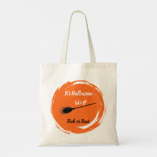 Bolsa Tote Halloween Black Orange, SEU NOME