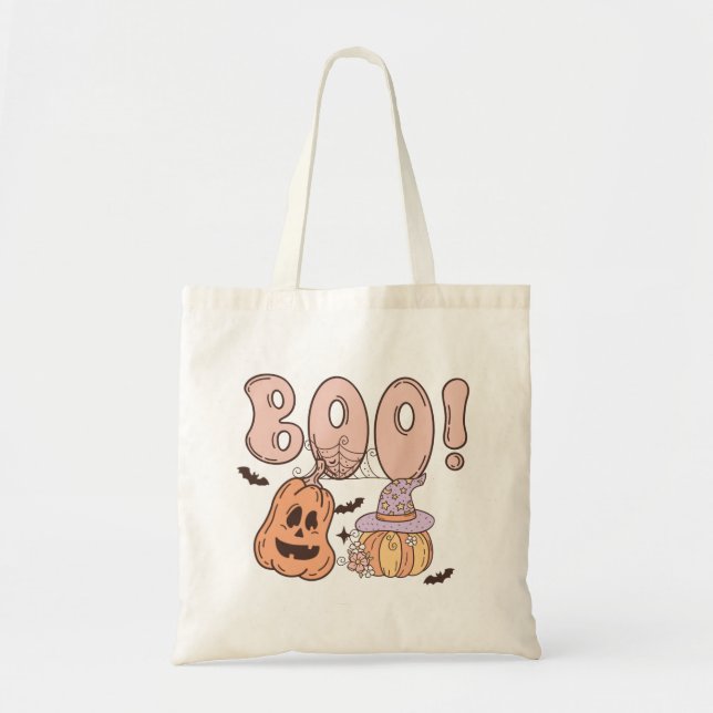 Bolsa Tote Halloween Boo (Frente)