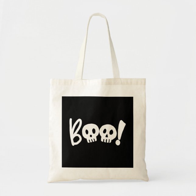 Bolsa Tote Halloween Boo Scary (Frente)